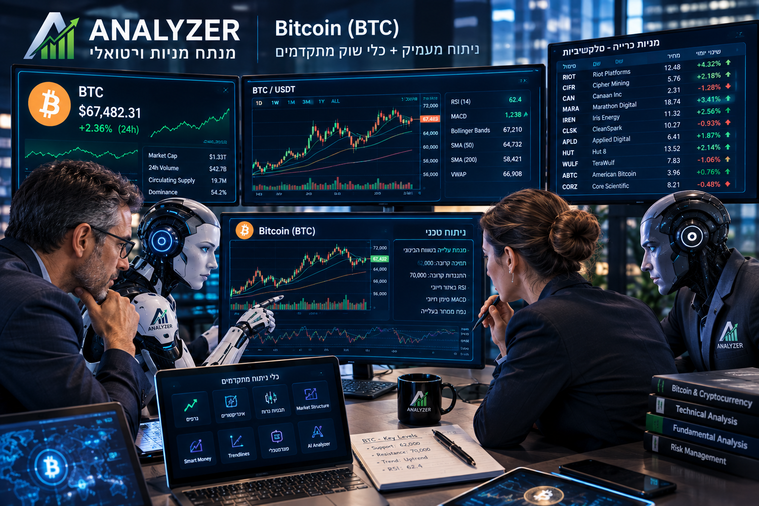 bitcoin analyzer - ניתוח ביטקוין עם שילוב של בינה מלאכותית AI